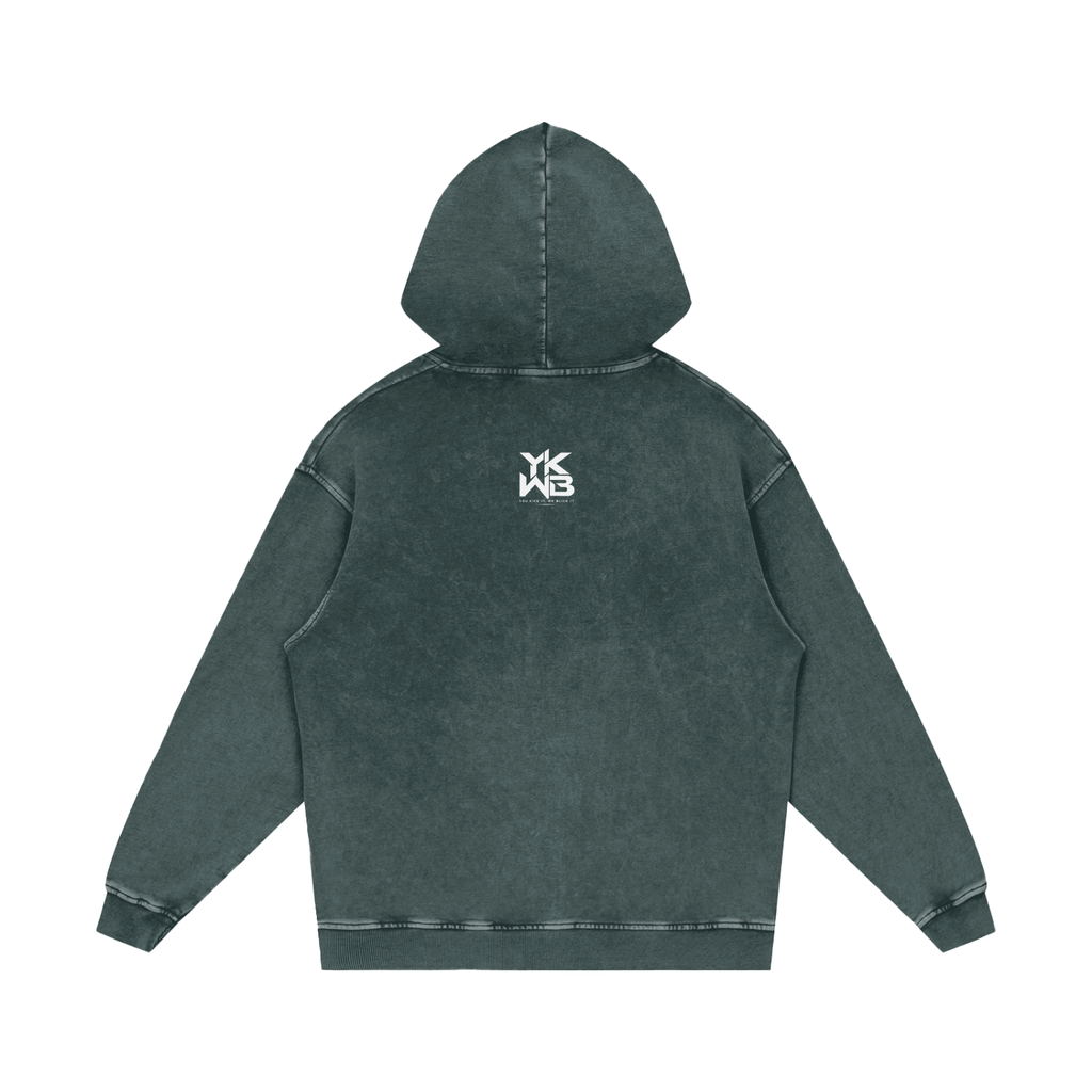 IAMNOTU "YKWB" Snow Washed Hoodie