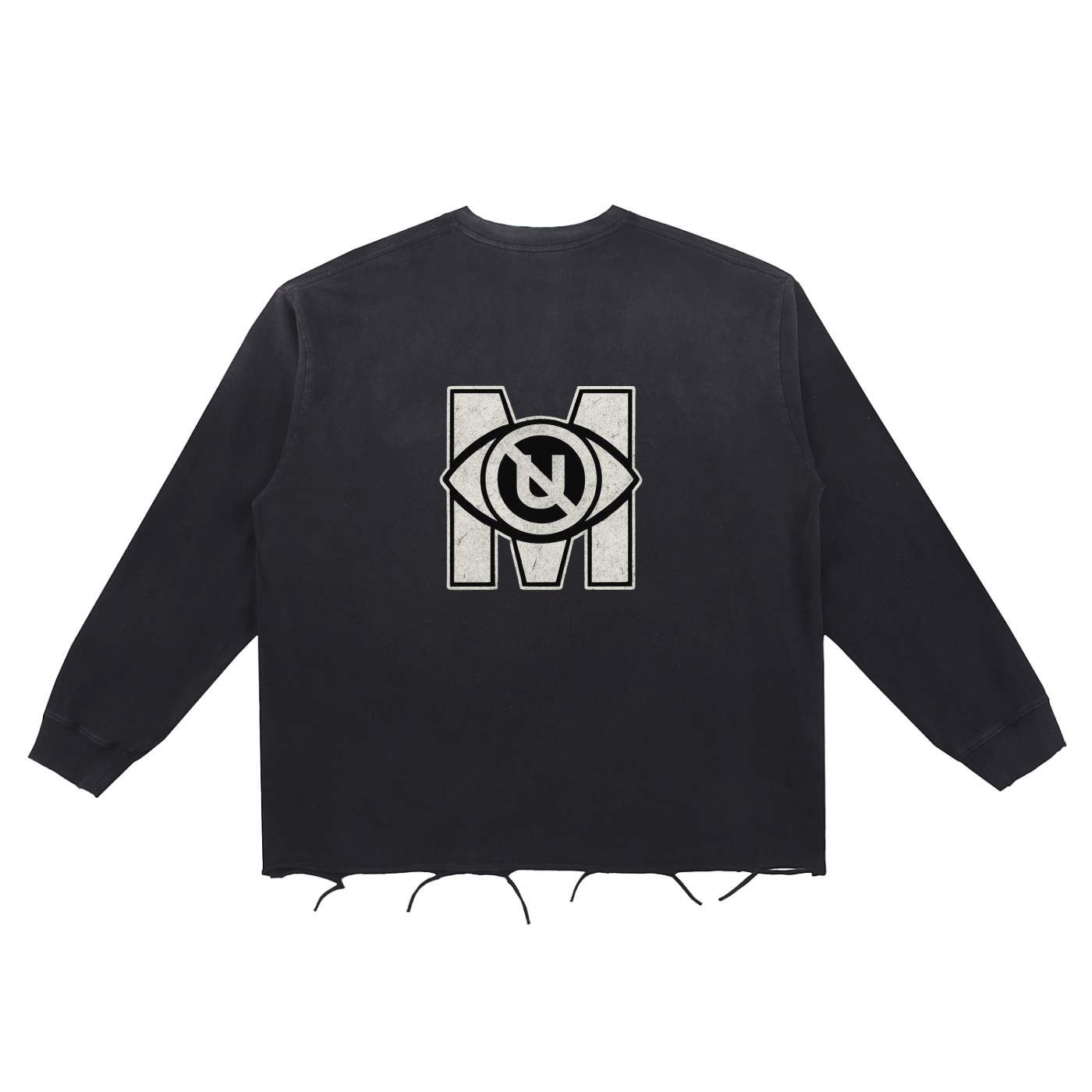 “1UV1” Snow Wash Raw Long Sleeve