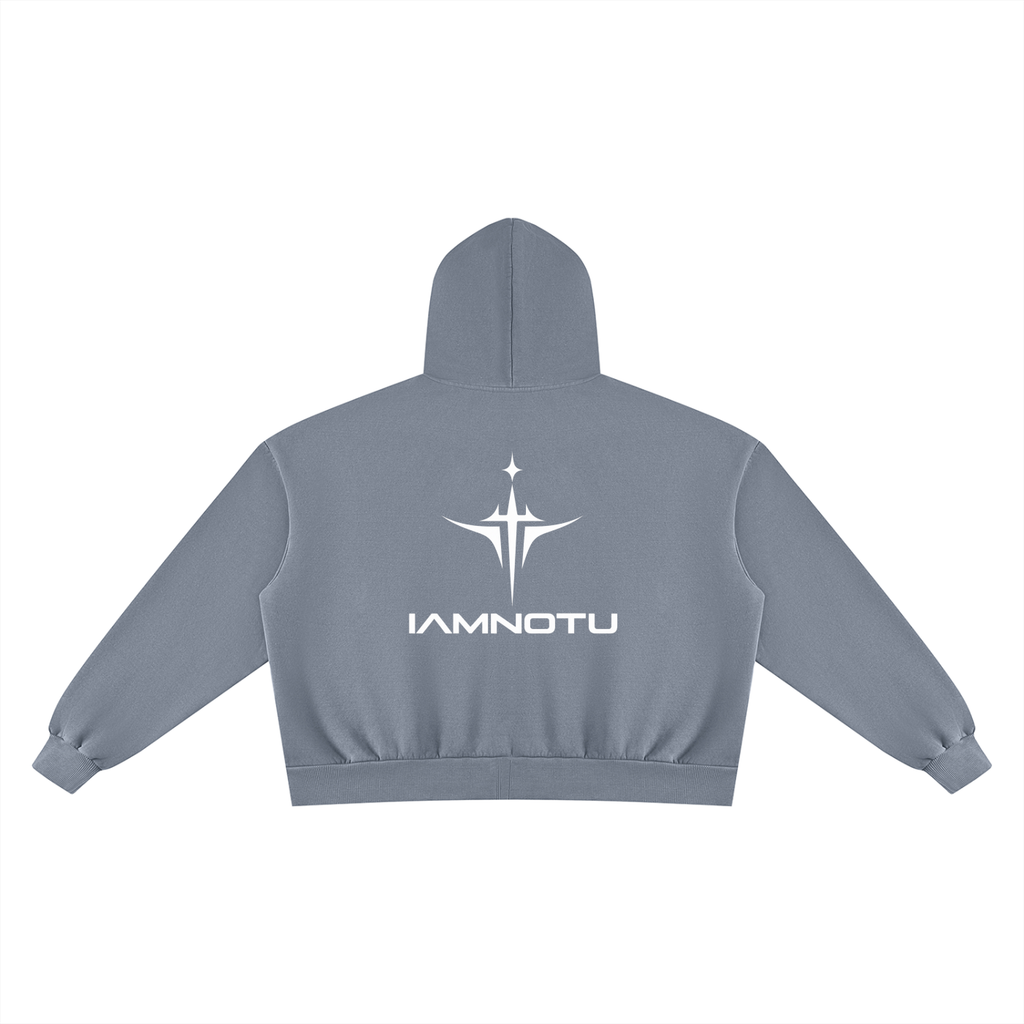 IAMNOTU "NO HALO" Unisex Fleece Hoodie