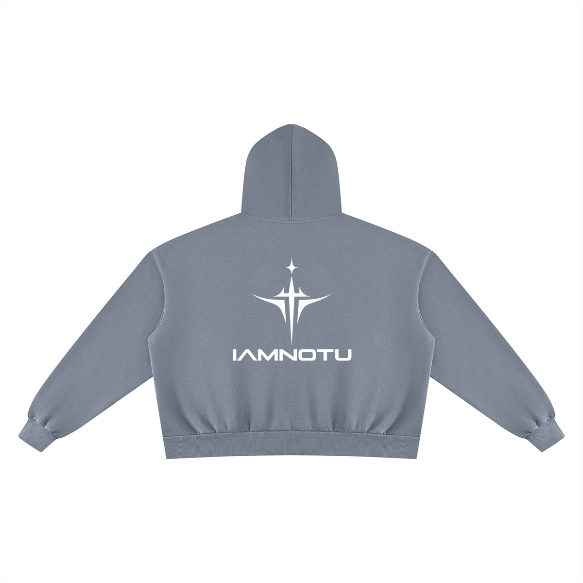 IAMNOTU "NO HALO" Unisex Fleece Hoodie