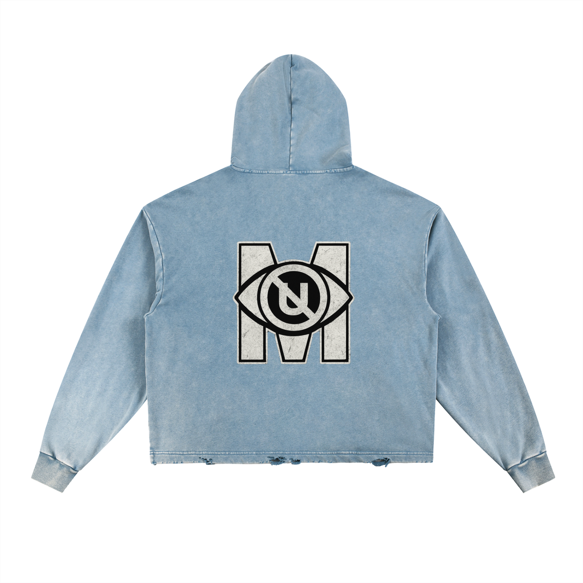 IAMNOTU "1UV1" Vintage Washed Hoodie