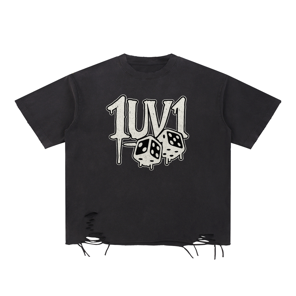 “1UV1” Snow Washed T-Shirt