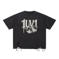IAMNOTU "1UV1" Snow Washed T-Shirt