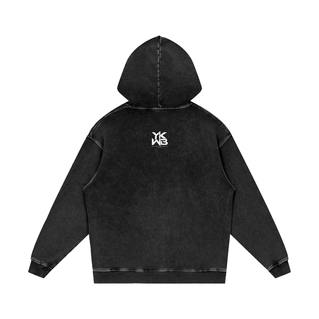 IAMNOTU "YKWB" Snow Washed Hoodie