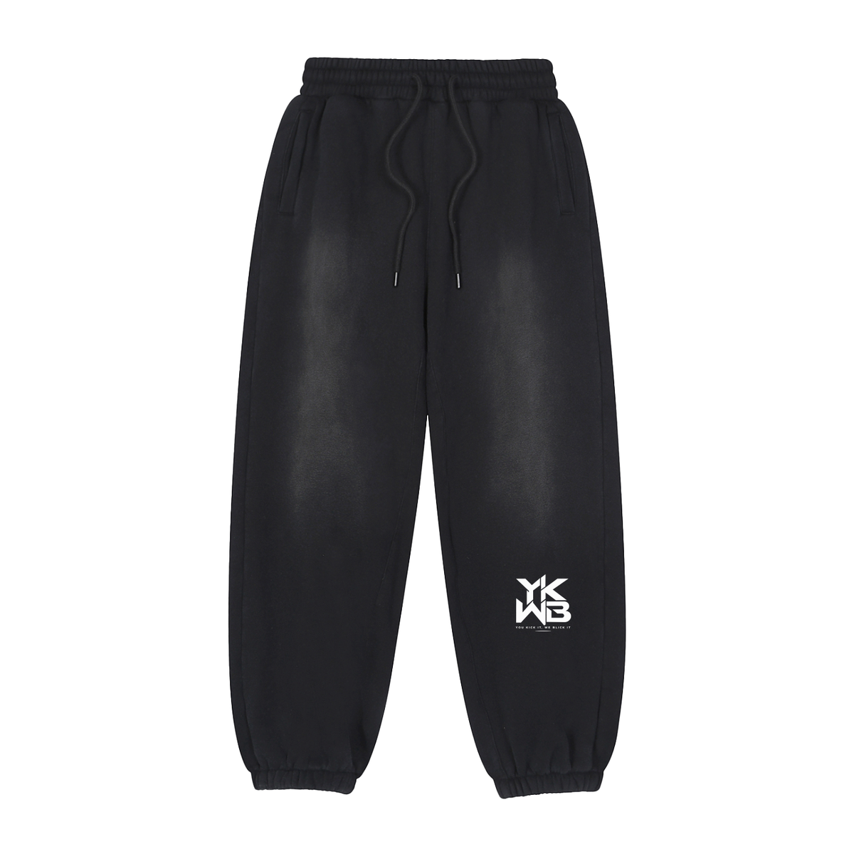 IAMNOTU "YKWB" Vintage Washed Sweatpants