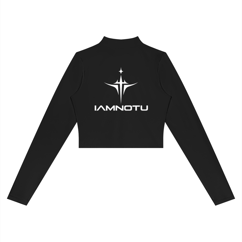 IAMNOTU "NO HALO" Women’s Crop Yoga Jacket