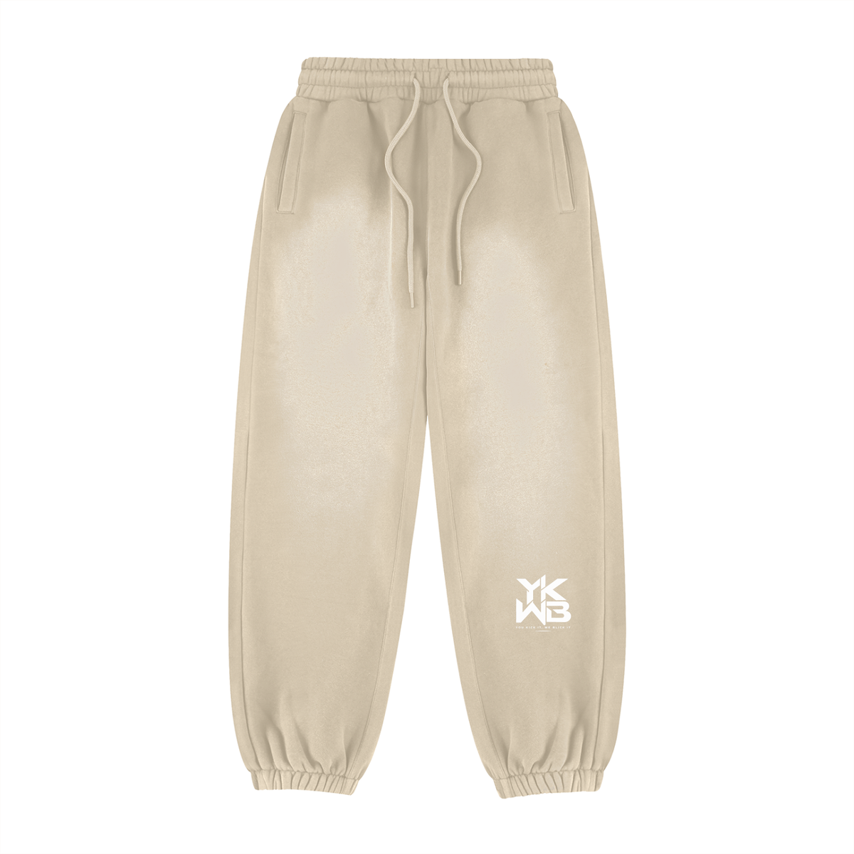 IAMNOTU "YKWB" Vintage Washed Sweatpants