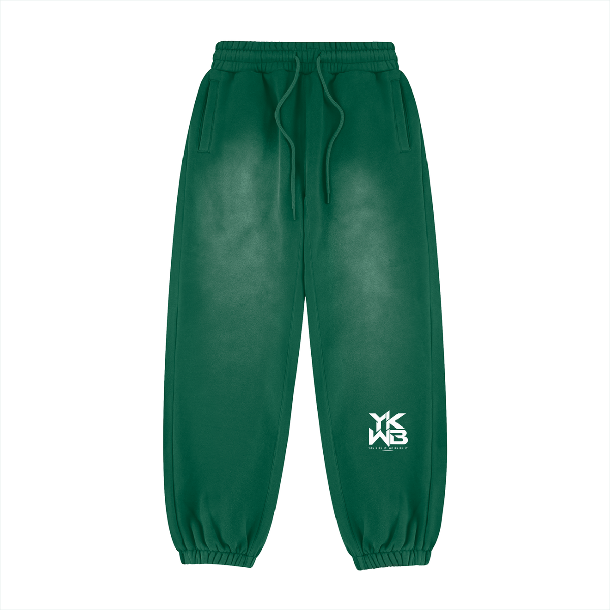IAMNOTU "YKWB" Vintage Washed Sweatpants