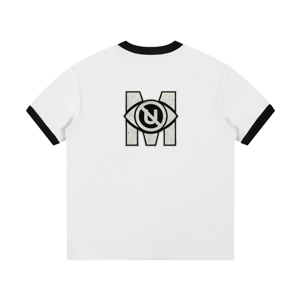 “1UV1” Contrast Crewneck T-Shirt