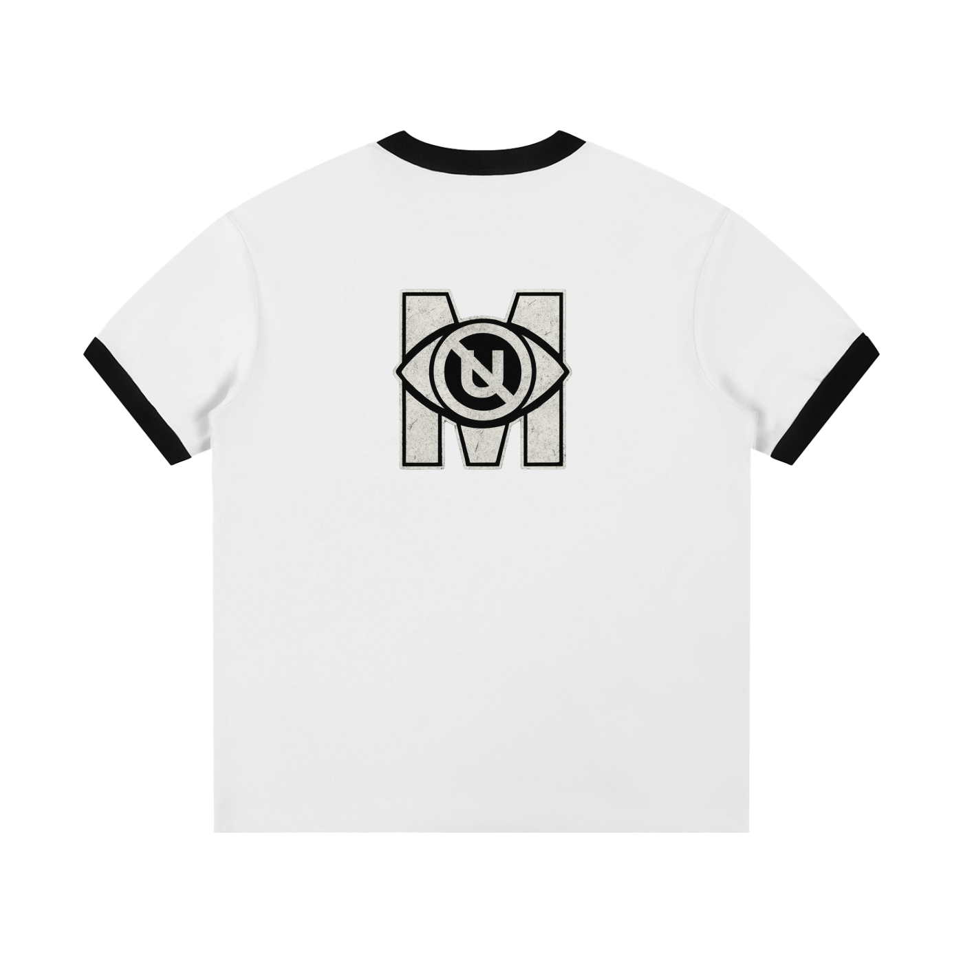 “1UV1” Contrast Crewneck T-Shirt