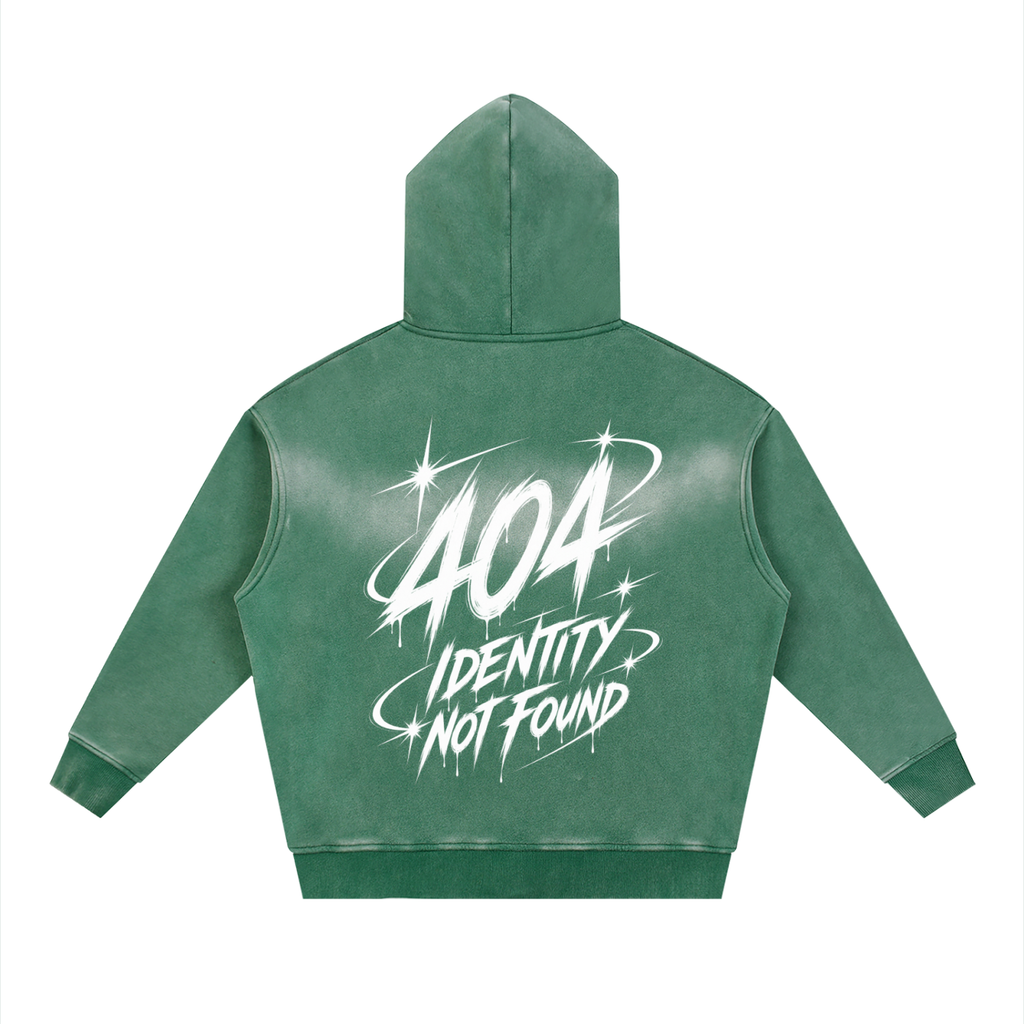IAMNOTU "STATIC THEORY" Sunfade Fleece Hoodie