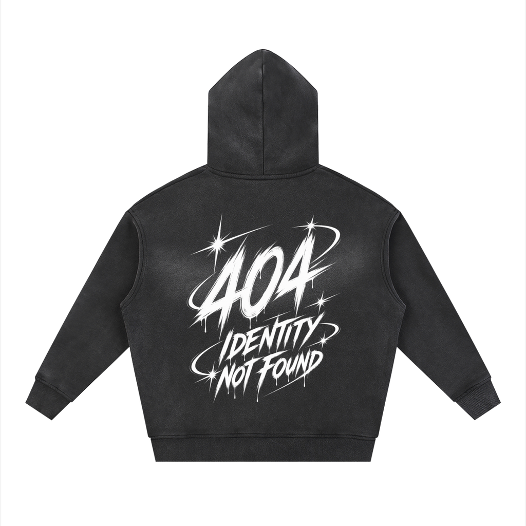 IAMNOTU "STATIC THEORY" Sunfade Fleece Hoodie