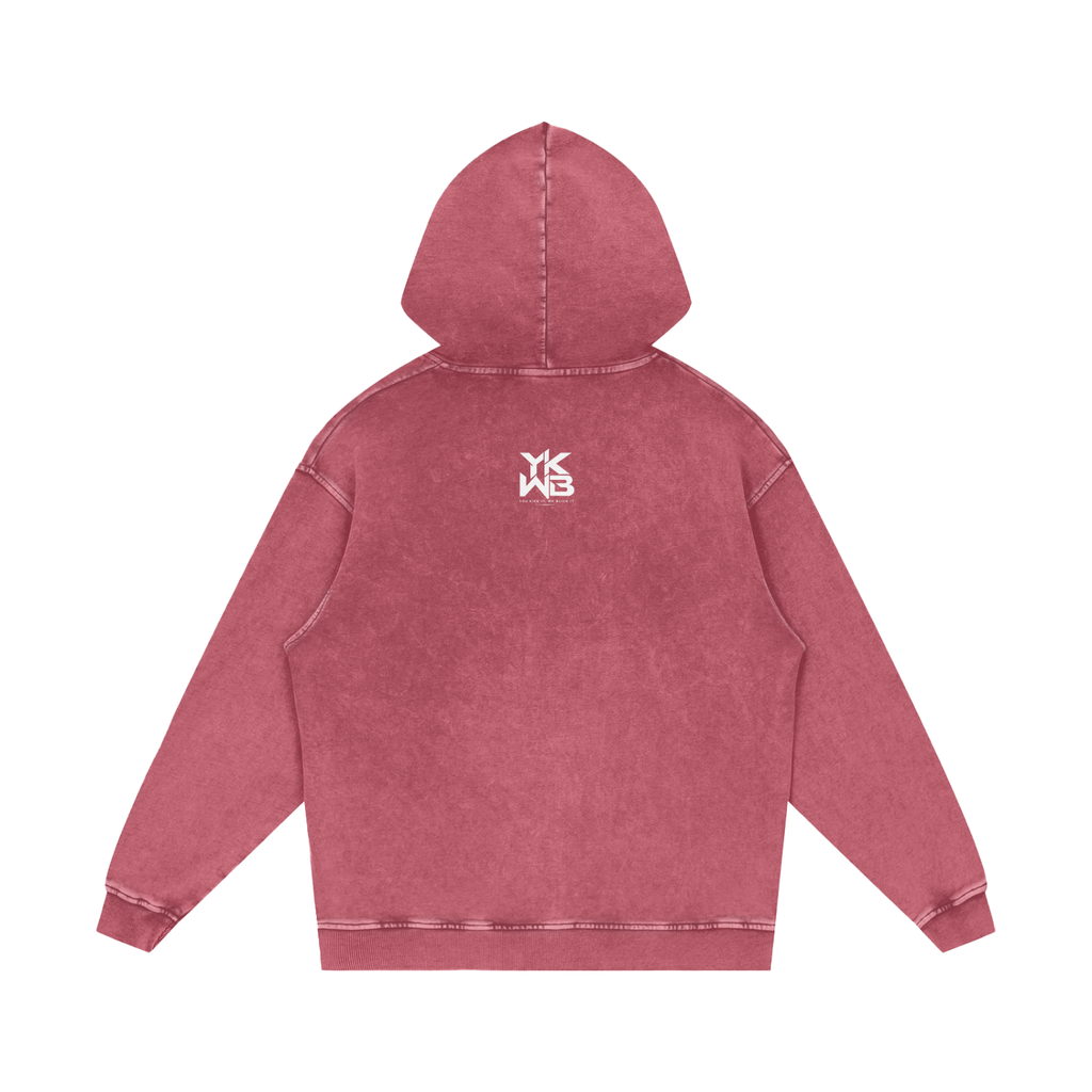 IAMNOTU "YKWB" Snow Washed Hoodie