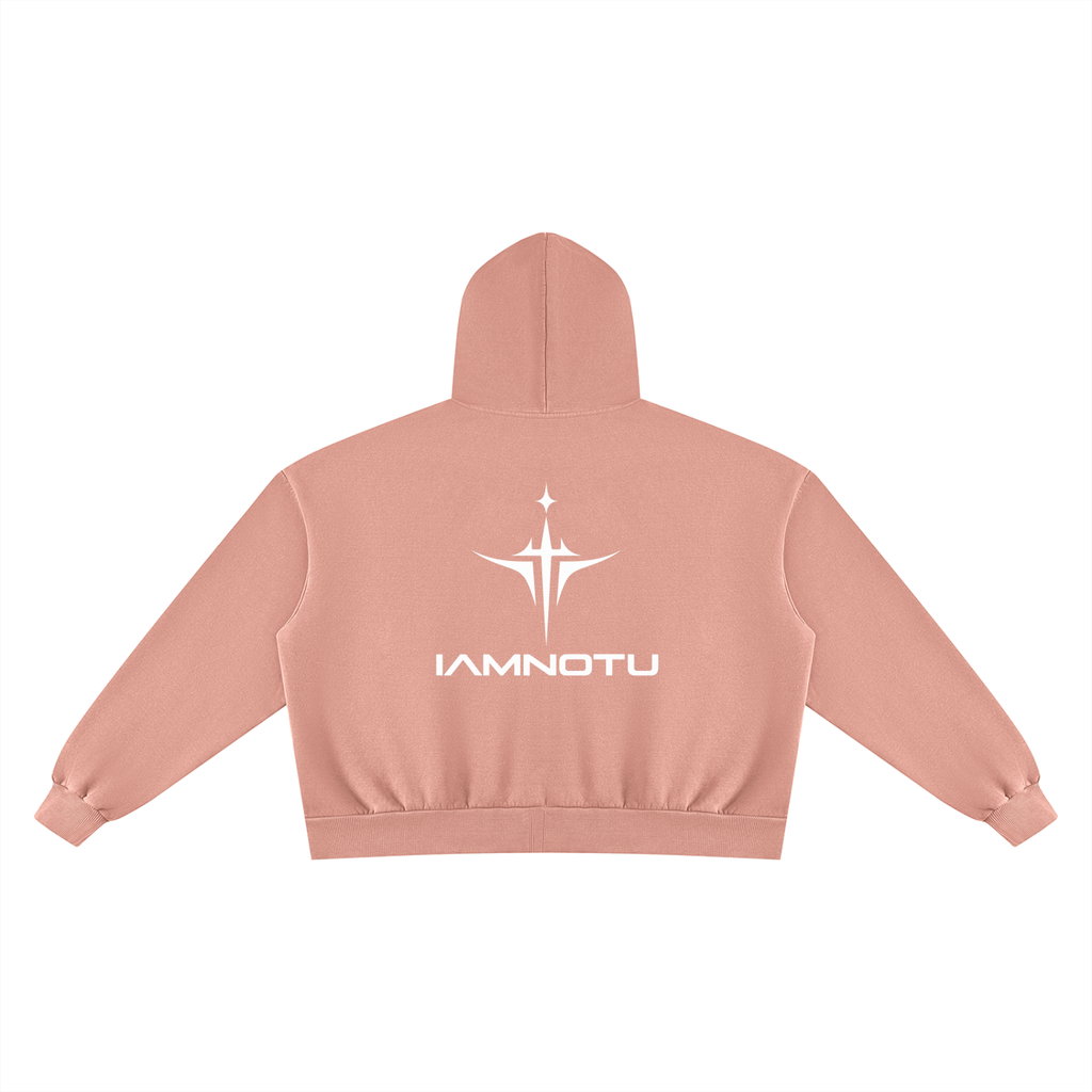 IAMNOTU "NO HALO" Unisex Fleece Hoodie