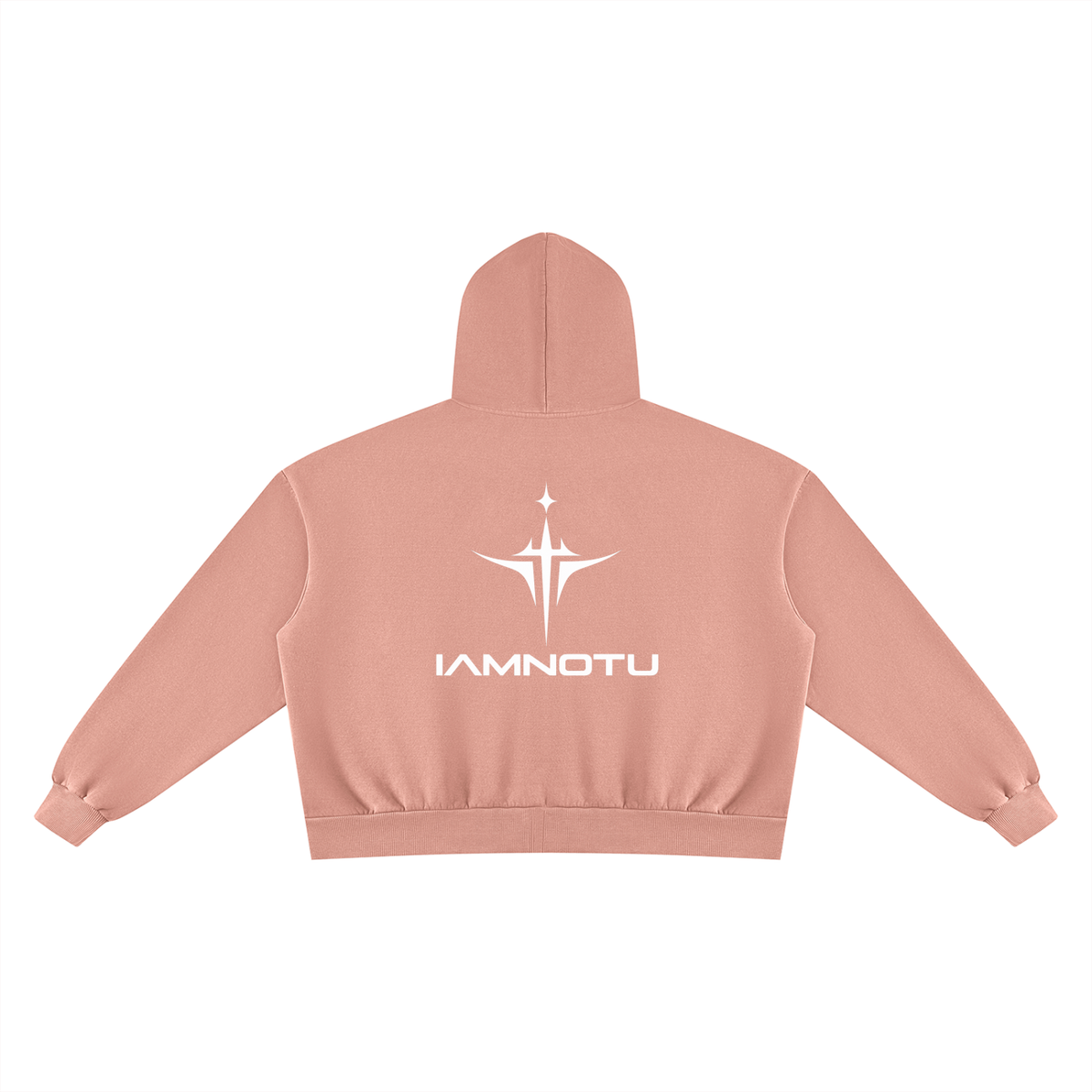 IAMNOTU "NO HALO" Unisex Fleece Hoodie