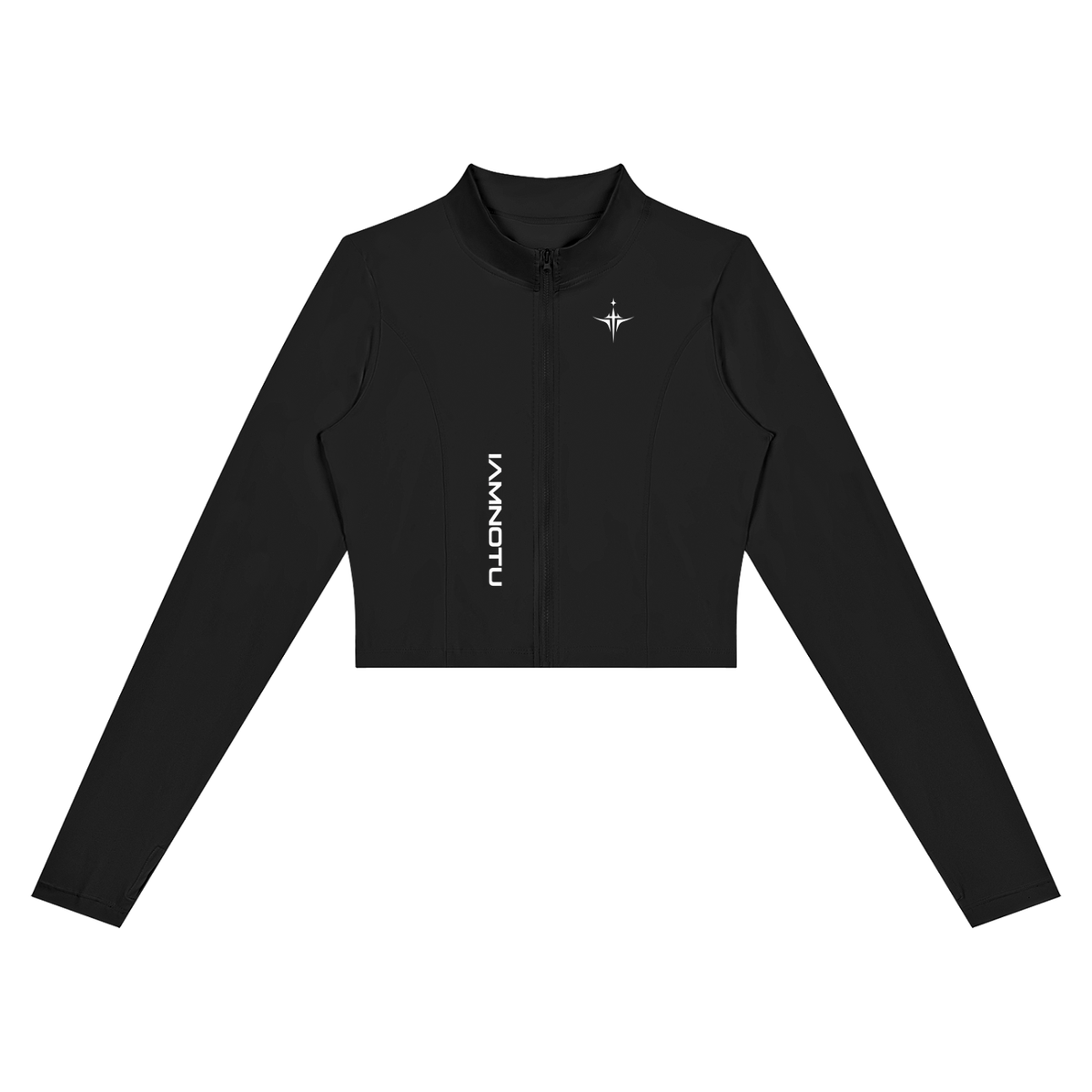 IAMNOTU "NO HALO" Women’s Crop Yoga Jacket