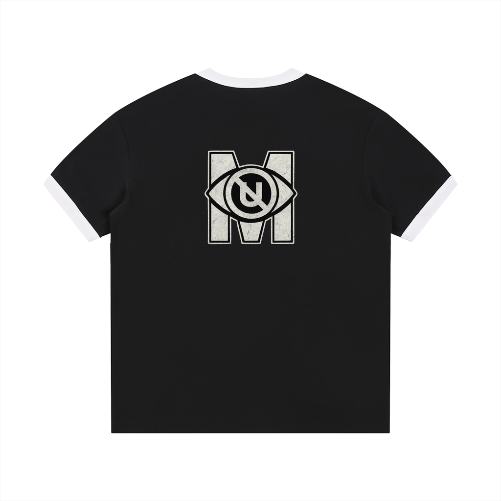 “1UV1” Contrast Crewneck T-Shirt