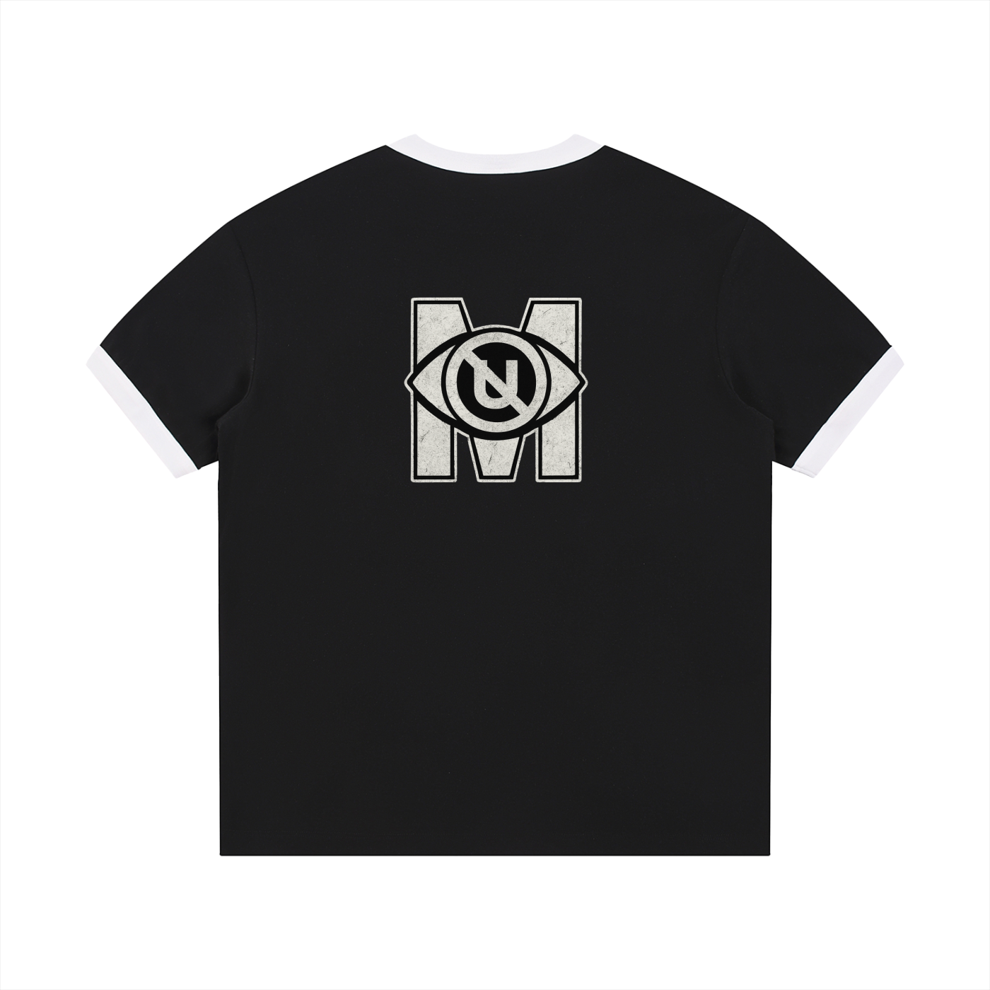 “1UV1” Contrast Crewneck T-Shirt