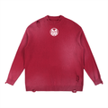 IAMNOTU "ODD STANDARD" Sun Fade Distressed Crewneck