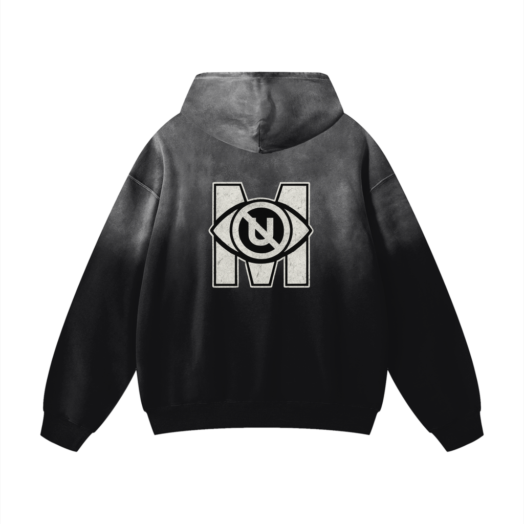 IAMNOTU "1UV1" Sunfade Oversized Hoodie