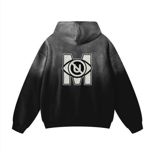 IAMNOTU "1UV1" Sunfade Oversized Hoodie