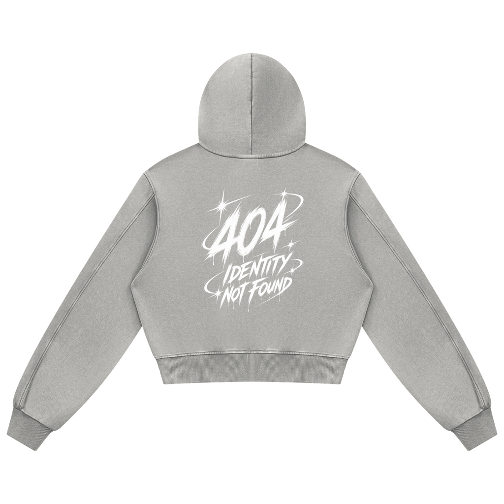 IAMNOTU "NO HALO" Women's Mineral Wash Hoodie