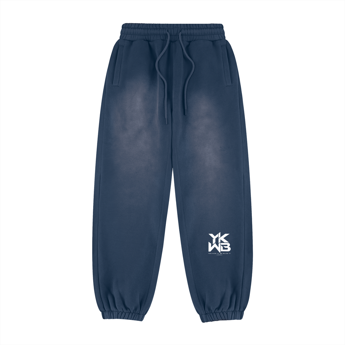 IAMNOTU "YKWB" Vintage Washed Sweatpants