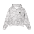 IAMNOTU "THE OG MARK" Dirty Zip-Up Fleece Hoodie