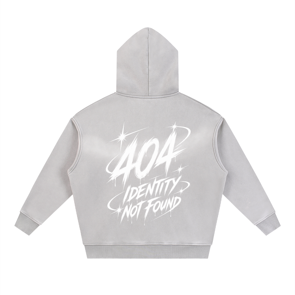 IAMNOTU "STATIC THEORY" Sunfade Fleece Hoodie
