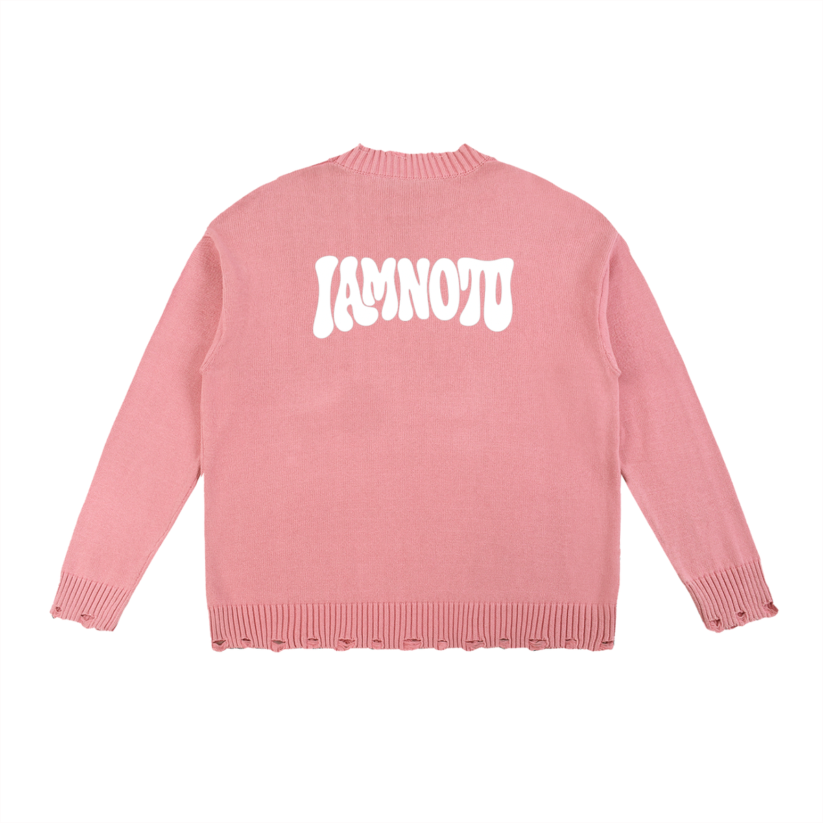 IAMNOTU "ODD STANDARD" Vintage Washed Sweater