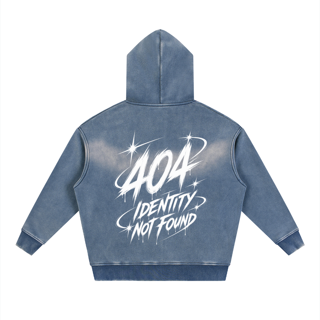 IAMNOTU "STATIC THEORY" Sunfade Fleece Hoodie