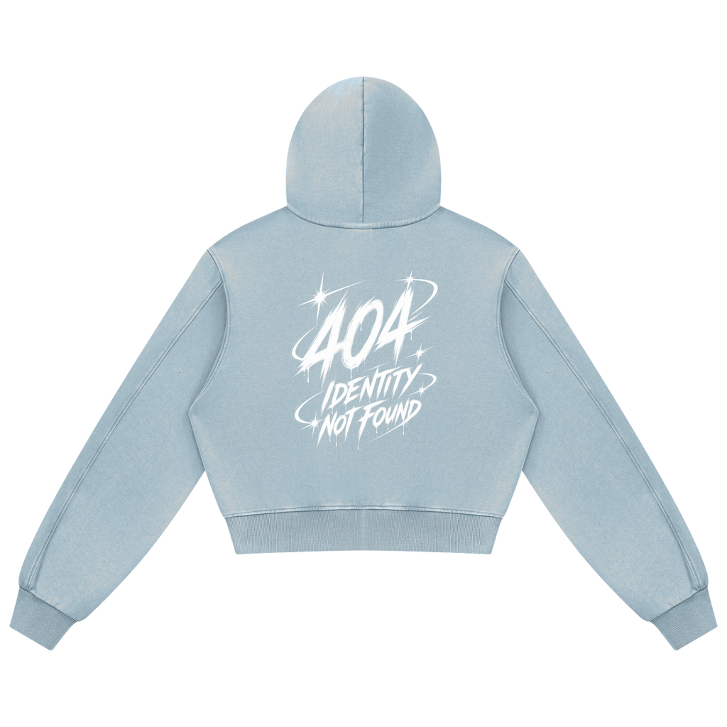 IAMNOTU "NO HALO" Women's Mineral Wash Hoodie