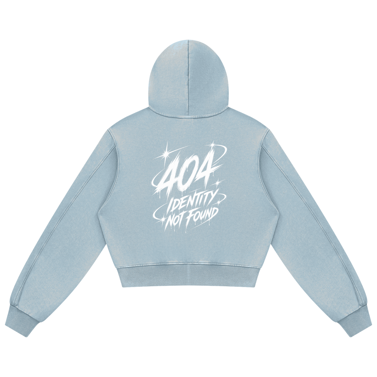 IAMNOTU "NO HALO" Women's Mineral Wash Hoodie