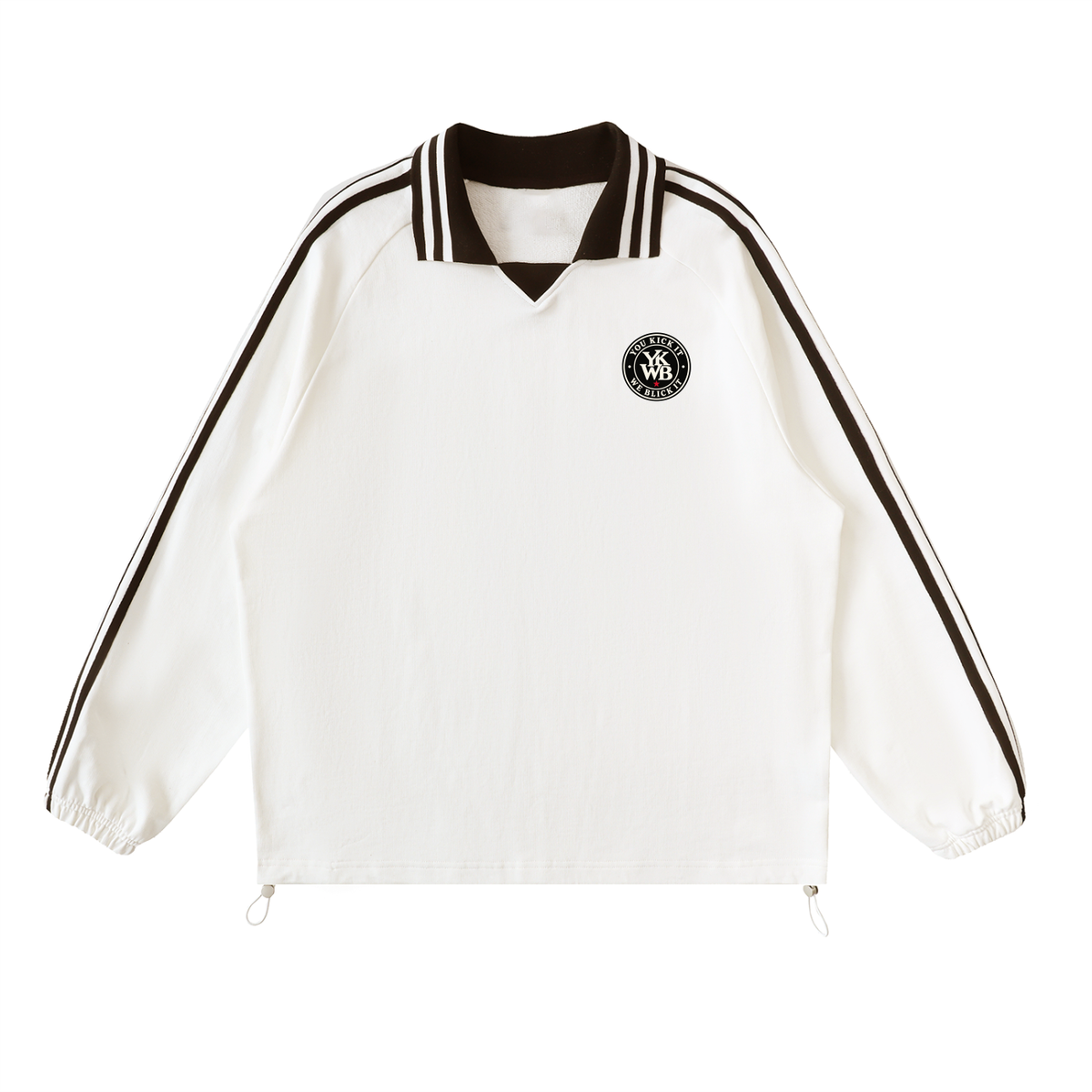 IAMNOTU "YKWB" Unisex Collar Sweatshirt