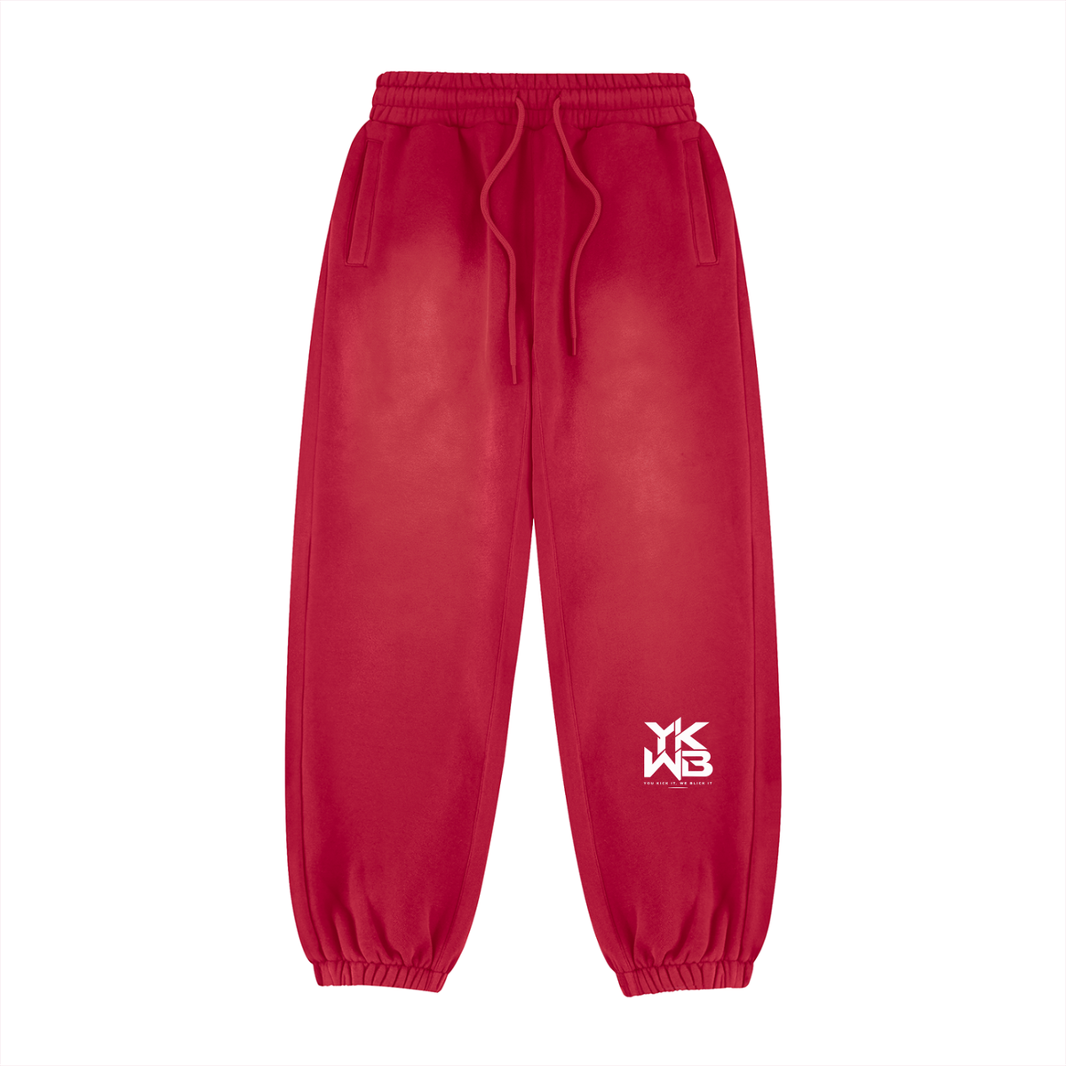 IAMNOTU "YKWB" Vintage Washed Sweatpants