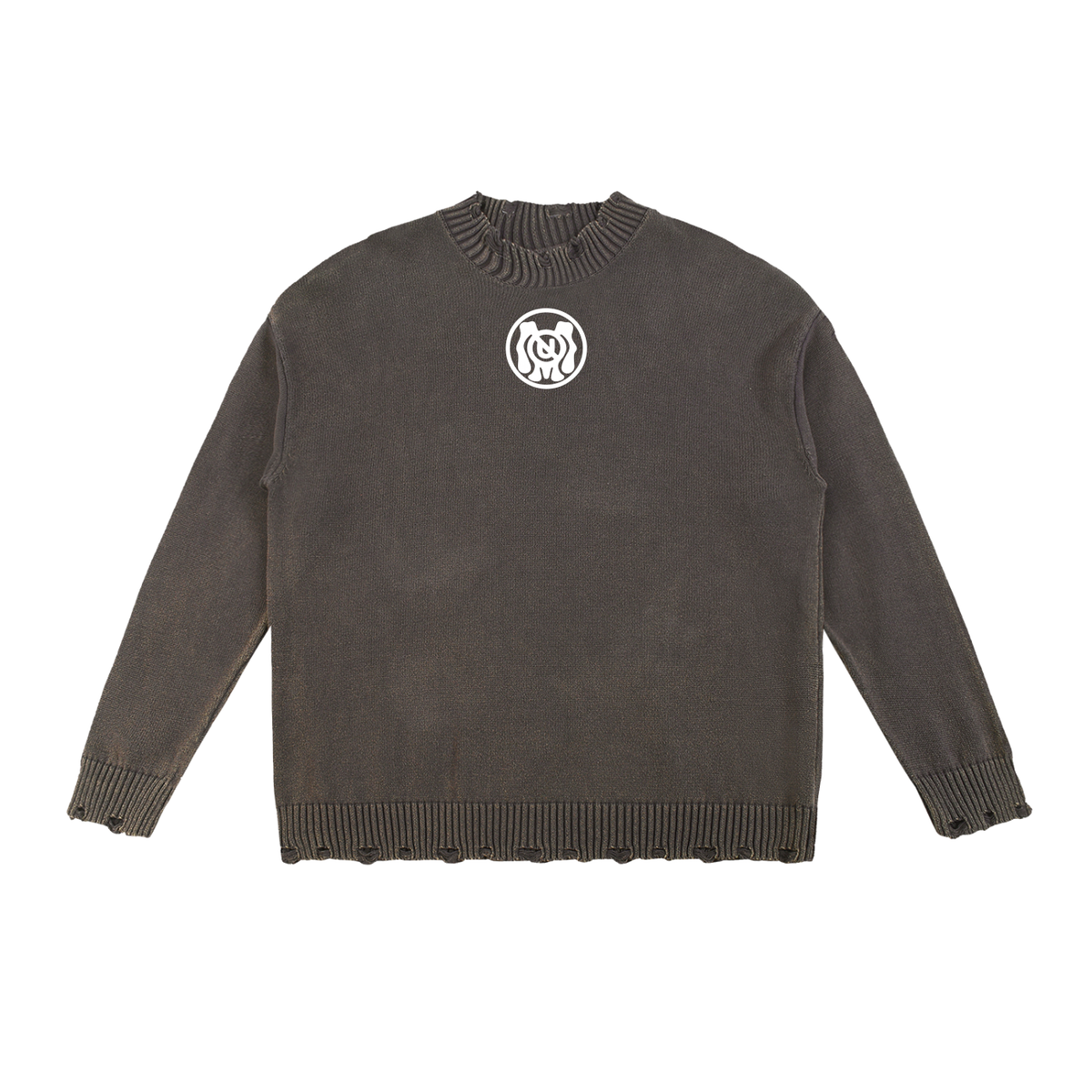 IAMNOTU "ODD STANDARD" Vintage Washed Sweater