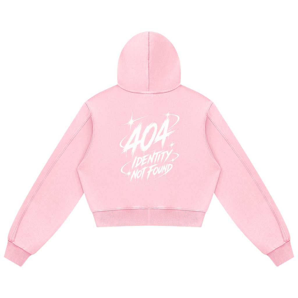 IAMNOTU "NO HALO" Women's Mineral Wash Hoodie