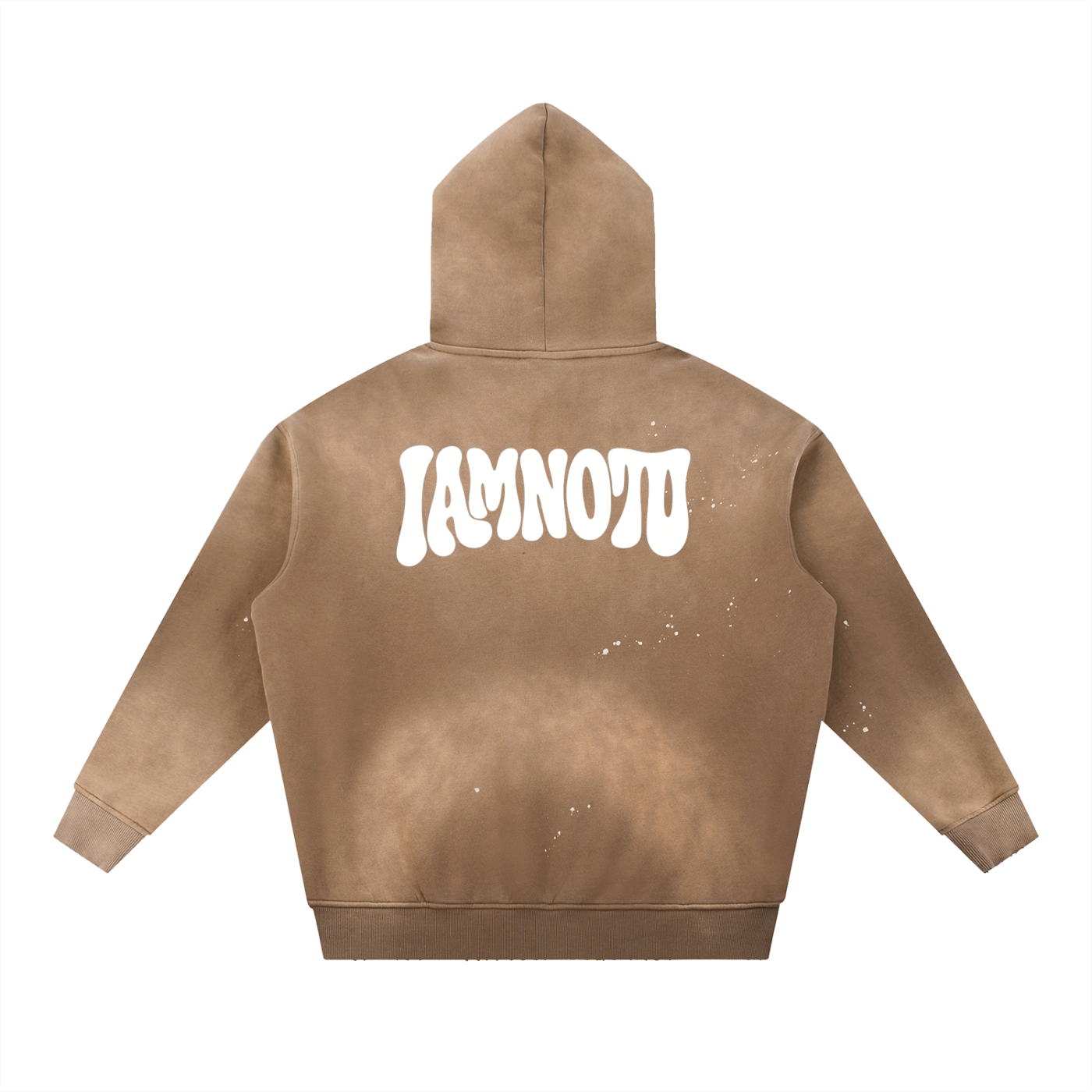 “IAMNOTU” Vintage Washed Hoodie