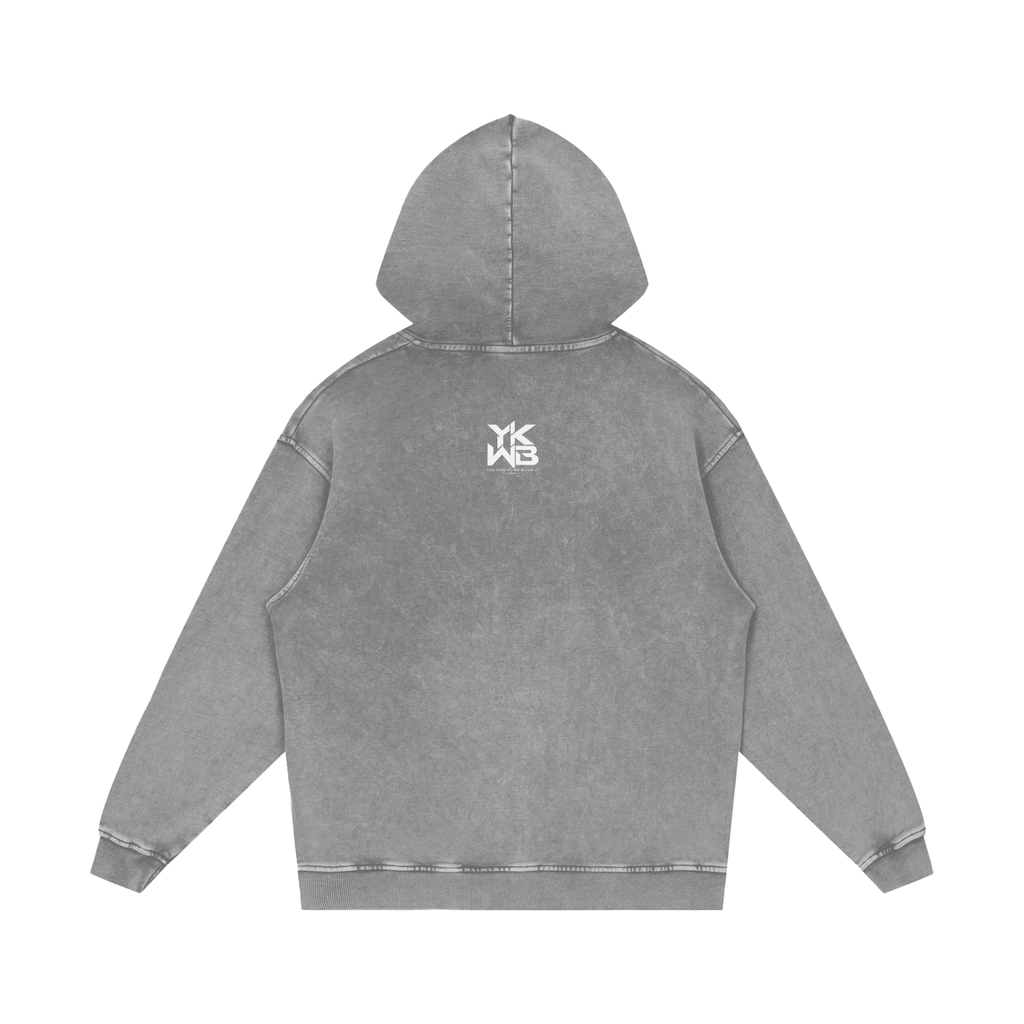 IAMNOTU "YKWB" Snow Washed Hoodie