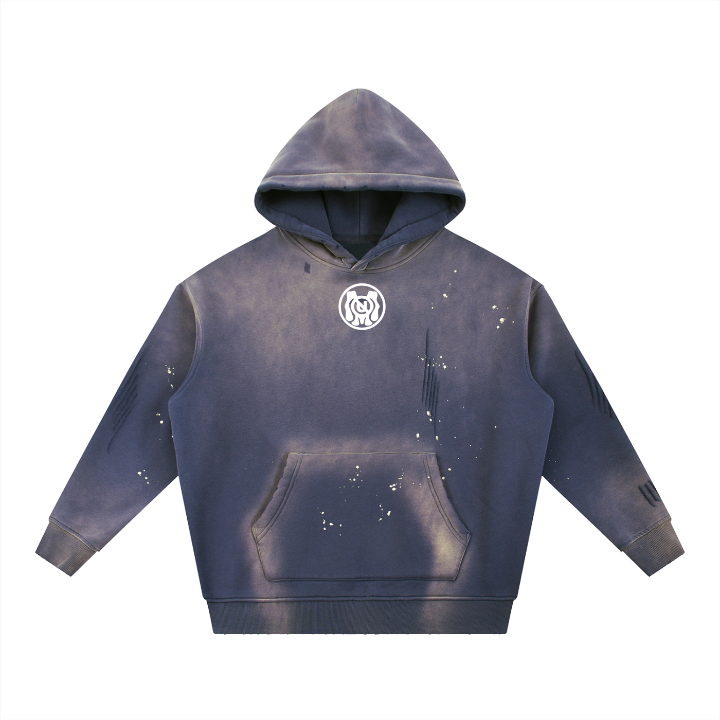 “IAMNOTU” Vintage Washed Hoodie