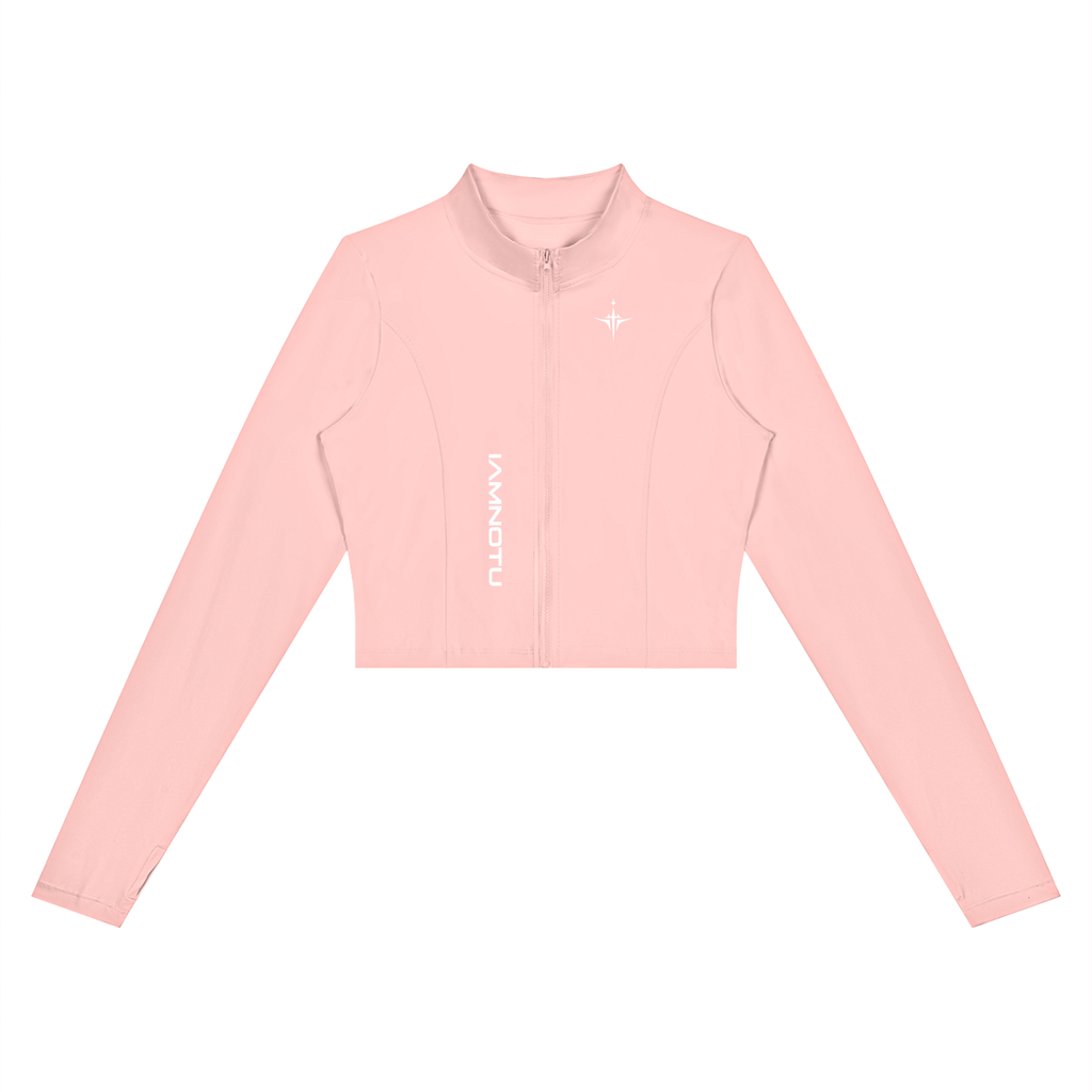 IAMNOTU "NO HALO" Women’s Crop Yoga Jacket