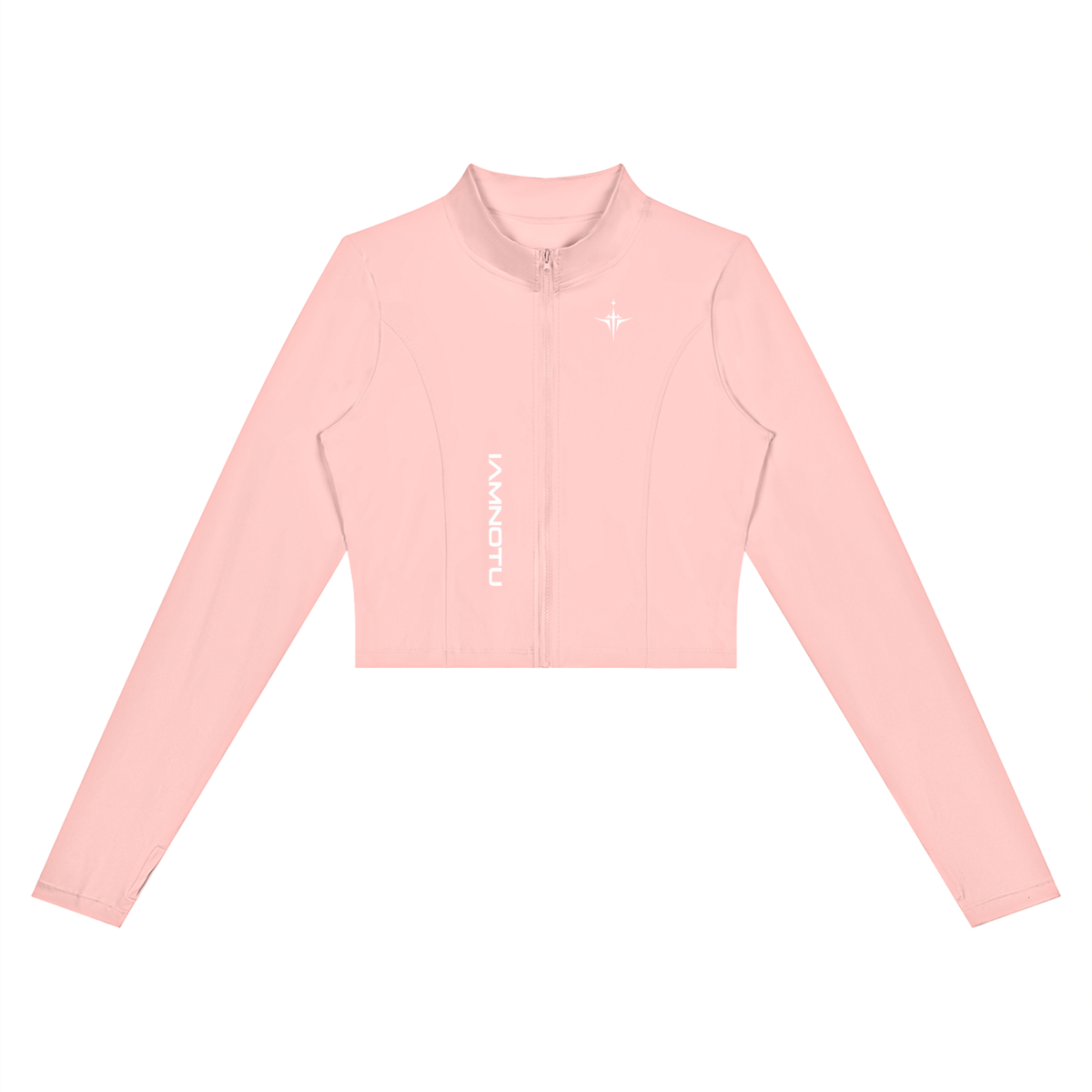IAMNOTU "NO HALO" Women’s Crop Yoga Jacket