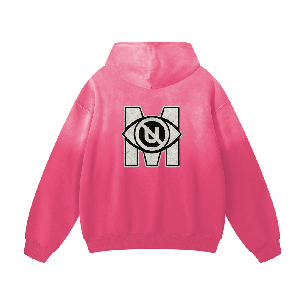 IAMNOTU "1UV1" Sunfade Oversized Hoodie