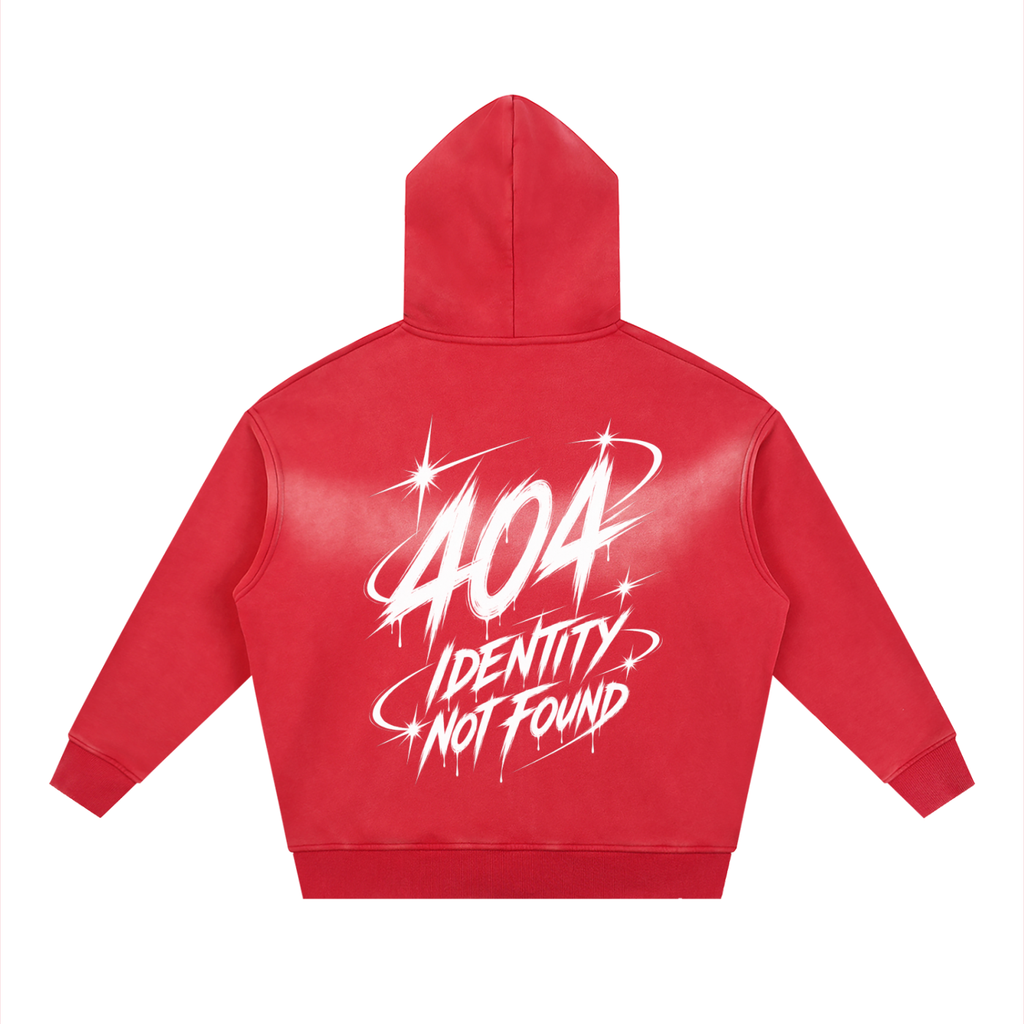 IAMNOTU "STATIC THEORY" Sunfade Fleece Hoodie