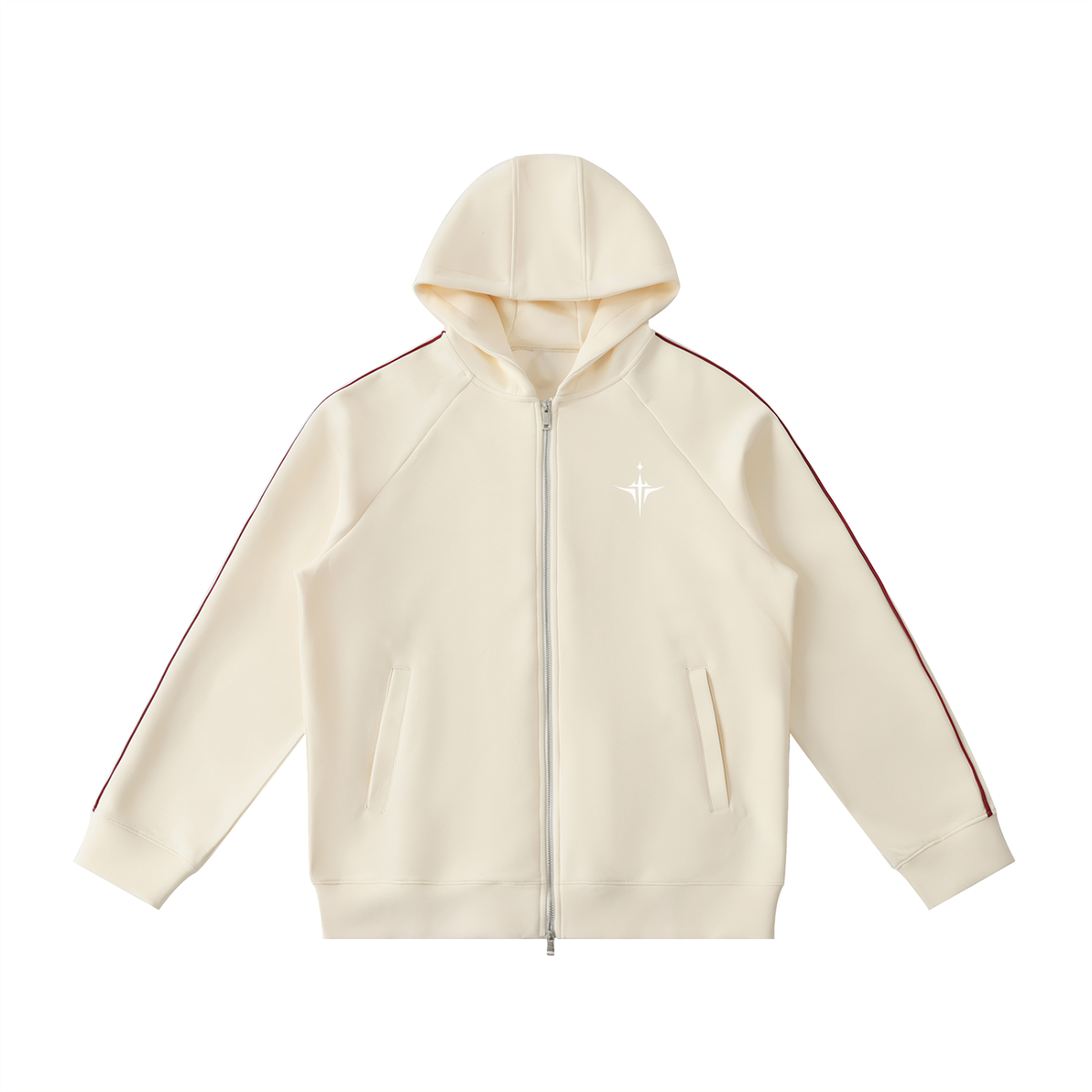IAMNOTU "NO HALO" Unisex Heavyweight Zip Hoodie