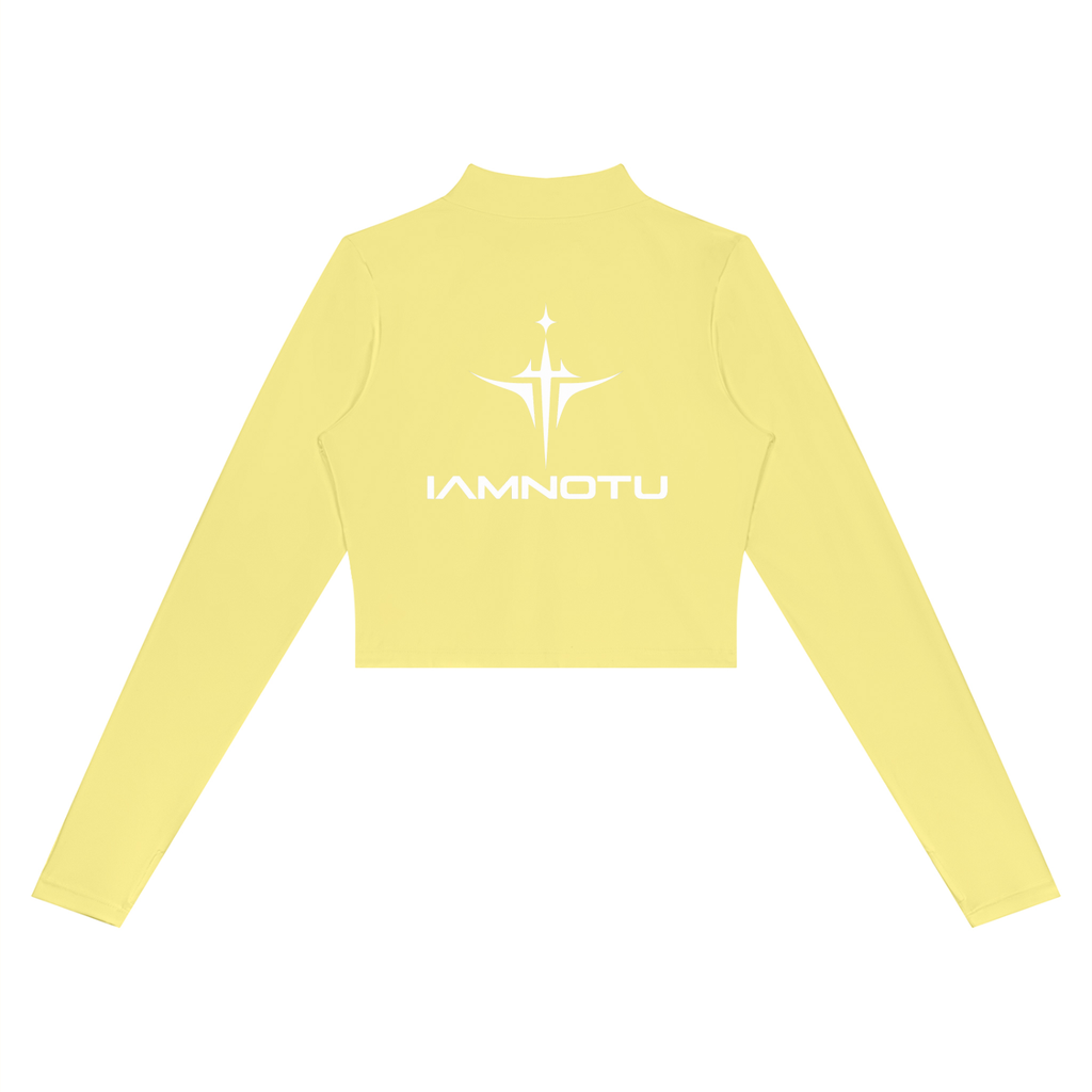 IAMNOTU "NO HALO" Women’s Crop Yoga Jacket