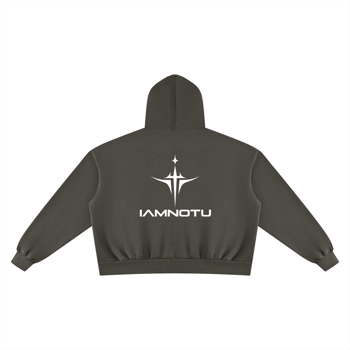 IAMNOTU "NO HALO" Unisex Fleece Hoodie