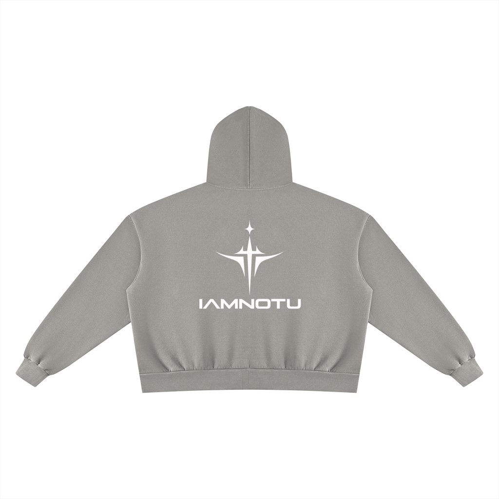 IAMNOTU "NO HALO" Unisex Fleece Hoodie