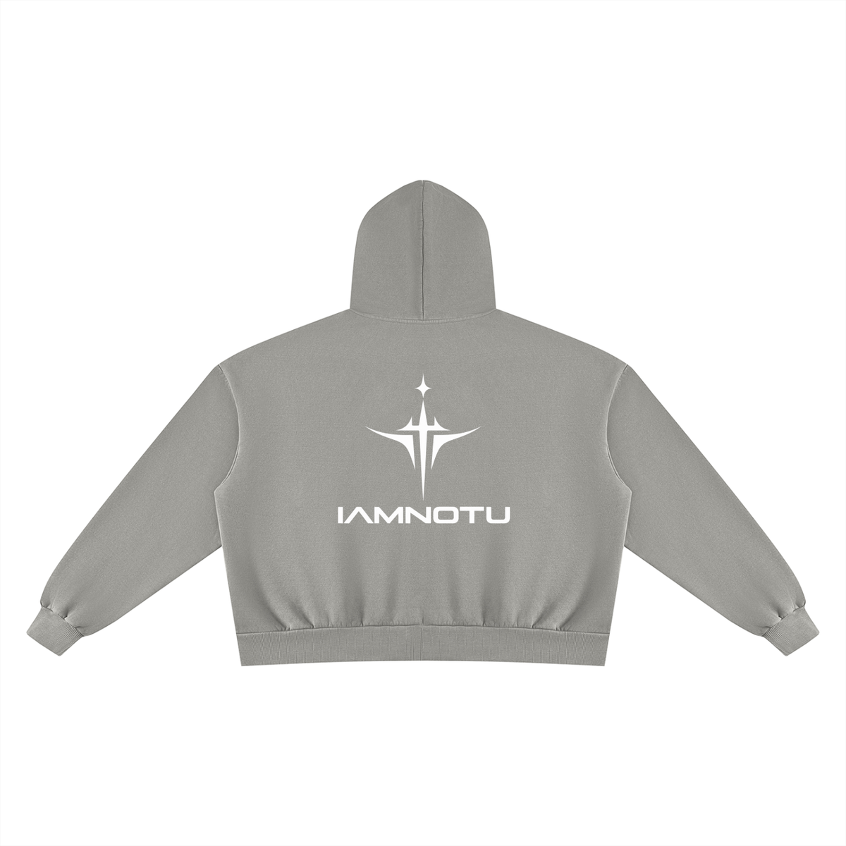 IAMNOTU "NO HALO" Unisex Fleece Hoodie