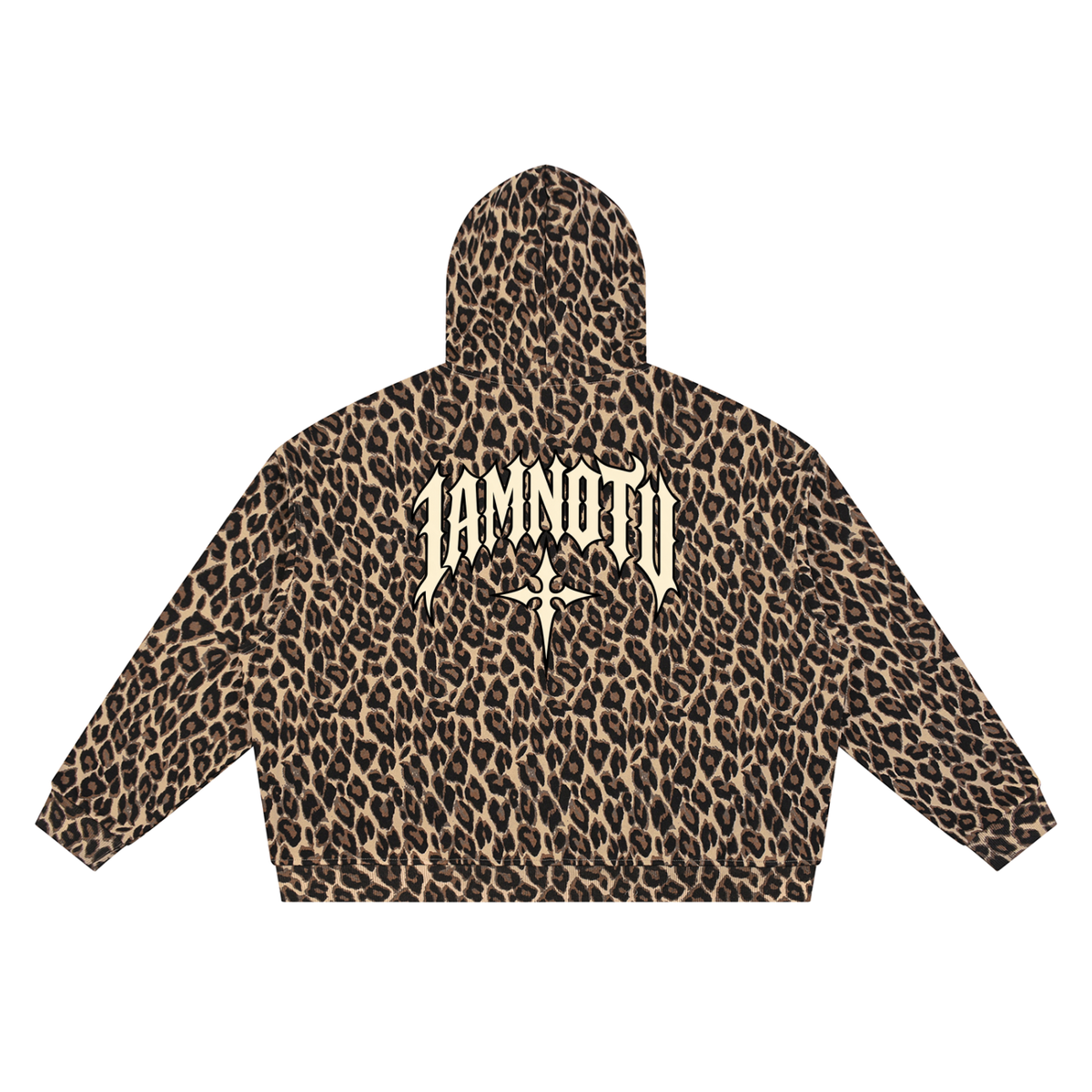 IAMNOTU "REQUIEM" Unisex Leopard Hoodie